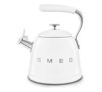 Smeg Bollitore Inox (2,3Lt) 50 STYLE con fischietto Bianco WKF01WH