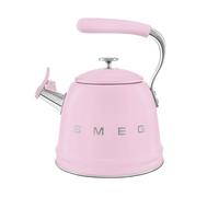 Smeg, Bollitore per Piano Cottura WKF01PK, in Acciaio Inox, Capacità 2,3L, Coperchio Removibile e Beccuccio Dosatore, Anche per Induzione, Rosa