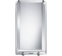 SMEG C30CX/1 COPERCHIO PER PIANI COTTURA CON COMANDI FRONTALI DA 30 CM INOX