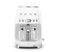 Smeg caffettiera filtro antigoccia bianco dcf02wheu - Nouvo