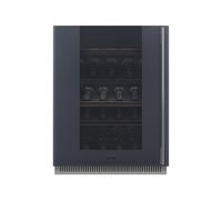 Smeg Cantina Per Vino A Incasso Linea CVI138RG Cerniera Sinistra Neptune Grey