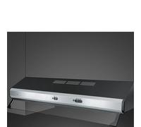 Smeg Cappa Aspirante Sottopensile Incasso 80 cm Inox / Nero KSEC81XE3