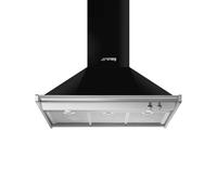 Smeg Cappa Cucina Classica KD90HNE Parete 90 cm Nero