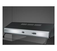 Smeg KSEC61XE3 cappa aspirante Incassato Nero, Acciaio inox 315 m³/h