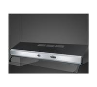 Smeg Cappa incasso (79,8cm) con frontalino a vista UNIVERSALE Inox e Nero