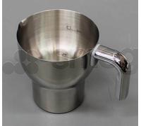 Smeg caraffa boccale tazza acciaio inox cappuccinatore montalatte MFF01 MFF11