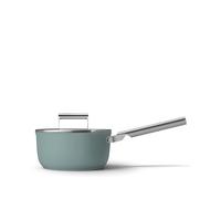 Smeg Casseruola a un manico con coperchio, 50's style, ø 20 cm, verde smeraldo Casseruola a un manico con coperchio, 50's style, ø 20 cm, verde smeraldo