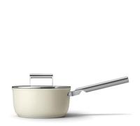 Smeg Casseruola a un manico con coperchio, 50's style, ø 20 cm, panna Casseruola a un manico con coperchio, 50's style, ø 20 cm, panna
