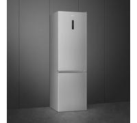 Smeg Frigorifero combinato a libera installazione RC20XDNC finitura acciaio inox da 60 cm