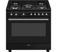 Smeg Concert CX91GMBL cucina Cucina freestanding Elettrico Gas Nero Smeg