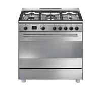 SMEG CUCINA BG91PX2, Piano cottura a gas, zone 5, classe A+