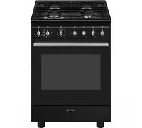 Smeg CX61GMBL CUCINA 60X60 MULTI6 70LT A VENT 4F NERA PULIZIAVAP 8017709336646