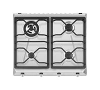 SMEG DESIGN SRV564O PIANO COTTURA A GAS 60CM INOX LINEA CONTEMPORANEA