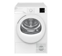 ASCIUGATRICE SMEG DRC08EE A pompa di calore, 8 kg, profondità 54,6 cm, 64 dB(A), Bianco, Classe E