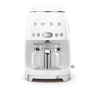 SMEG DRIP COFFEE MAKER 50'S STYLE WHITE DCF02WHEU