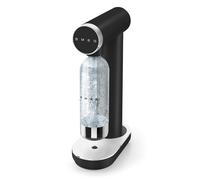 Smeg, Gasatore Acqua Frizzante SKC01BLM, con Manopola di Controllo Gasatura e Vassoio Raccogligoccia, Bottiglia da 800 ml, Cilindro CO2 Non Incluso, Nero Matte