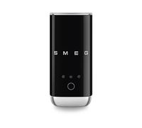 Smeg, Montalatte Elettrico MFF02BLEU, 3 Funzioni Bevanda, Frusta Removibile, Rivestimento Ceramico Antiaderente, 500 W, Nero