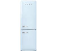 PRONTA CONSEGNA - Smeg Frigorifero combinato con cerniere a destra a libera installazione FAB32RPB5 finitura azzurro da 60 cm