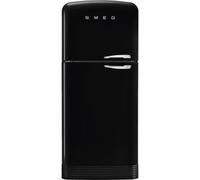 Smeg Frigorifero doppia porta con cerniere a sinistra a libera installazione FAB50LBL5 finitura nero da 80 cm