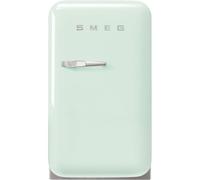 Smeg, FAB5RPG6 Frigorifero Minibar Vintage One Porte, 34L, Cerniere a Destra, Freddo Statico, 2 Clayette Regolabili, Porta Bottiglie e Illuminazione LED, H 72,5 cm, Verde Acqua