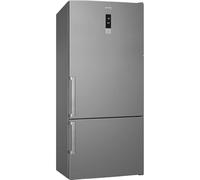 Smeg FC84EN4HX1 - Frigorifero Combinato No Frost, 588 Litri, colore Inox, Classe energetica E