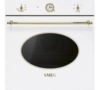 SMEG FORNO COLONIALE SF68C1B 60CM ELETTRICO VENTILATO CE.A CON GRILL BIANCO