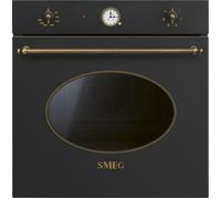 Smeg Forno Elettrico da Incasso Ventilato Multifunzione con Grill 70 Litri 60 cm Classe A colore Antracite - SF68C1AO