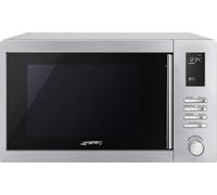 Smeg Forno Microonde Combinato con Grill Capacità 25 Litri Potenza 900 Watt colore Acciaio - MOE25X