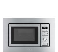 Smeg Forno microonde con grill da incasso FMI020X finitura acciaio inox da 60 cm