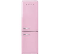 Smeg Frigorifero combinato con cerniere a destra a libera installazione FAB32RPK6 finitura rosa da 60 cm