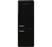 Smeg Frigorifero combinato con cerniere a destra a libera installazione FAB38RBL6 finitura nero da 71 cm