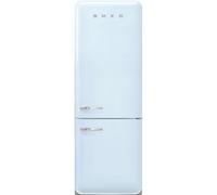Smeg Frigorifero combinato con cerniere a destra a libera installazione FAB38RPB6 finitura azzurro da 71 cm