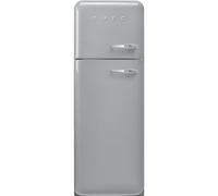 Smeg Frigorifero doppia porta con cerniere a sinistra a libera installazione FAB30LSV6 finitura silver da 60 cm - IN PROMOZIONE FINO AL 30/06