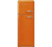 Smeg Frigorifero doppia porta con cerniere a sinistra a libera installazione FAB30LOR6 finitura arancione da 60 cm
