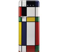 Smeg Frigorifero monoporta con cerniere a destra a libera installazione FAB28RDMC6 finitura multicolor da 60 cm