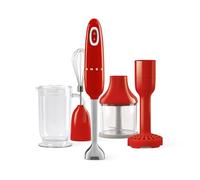 Smeg Frullatore Immersione con Accessori 50's Style – Rosso LUCIDO – HBF02RDEU
