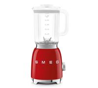 Smeg, Frullatore da Tavolo BLF03RDEU 1,5 L, 4 Livelli di Velocità, 4 Funzioni Smoothie, Pulse, Tritaghiaccio e Auto-Pulizia, Blocco Motore e Tappo Dosatore, Base Antiscivolo, 800W, Rosso