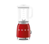 Smeg, Frullatore da Tavolo BLF03RDEU 1,5 L, 4 Livelli di Velocità, 4 Funzioni Smoothie, Pulse, Tritaghiaccio e Auto-Pulizia, Blocco Motore e Tappo Dosatore, Base Antiscivolo, 800W, Rosso
