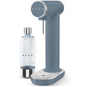 Smeg, Gasatore Acqua Frizzante SKC01EGM, con Manopola di Controllo Gasatura e Vassoio Raccogligoccia, Bottiglia da 800 ml, Cilindro CO2 Non Incluso, Verde Smeraldo Matte