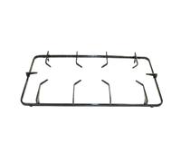 Smeg Griglia 1 fuoco centrale nera lucida cucina gas piano cottura 43 x 24,3 cm