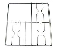 Smeg Griglia in filo cromato colore inox 456 x 468 mm. per cucina piano cottura 3 fuochi a gas con piastra elettrica - F5316