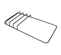 Smeg Griglia nera lucida 1 fuoco + piastra 46 x 22,5 cm