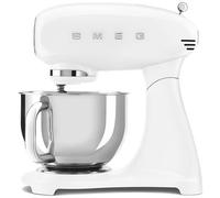 SMEG - Impastatrice Full Color SMF03WHEU 50's Style Capacita 4.8L Potenza 800W Colore Bianco