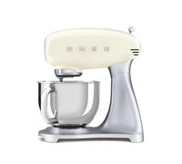 Smeg Impastatrice planetaria SMF04CREU – 800 W, 10 velocità, Smooth Start e Steady Mix, Panna