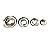Smeg - Kit 4 supporti bruciatore spartifiamma in acciaio inox per piano cottura Renzo Piano - SM09/B