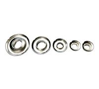 Smeg - Kit 5 supporti bruciatore spartifiamma in acciaio inox per piano cottura Renzo Piano - SM10/B