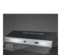 Smeg Cappa Filtrante Ksec61xe3 Inox Nero