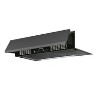 Smeg KSEIR62NE2 cappa aspirante Semintegrato (semincassato) Nero 225 m³/h
