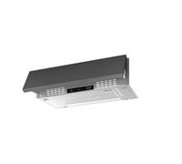 Smeg KSEIR62SE2 cappa aspirante Semintegrato (semincassato) Argento 225 m³/h