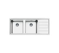 Smeg Lavandino Doppia Vasca Mira LFT116D 116 Cm